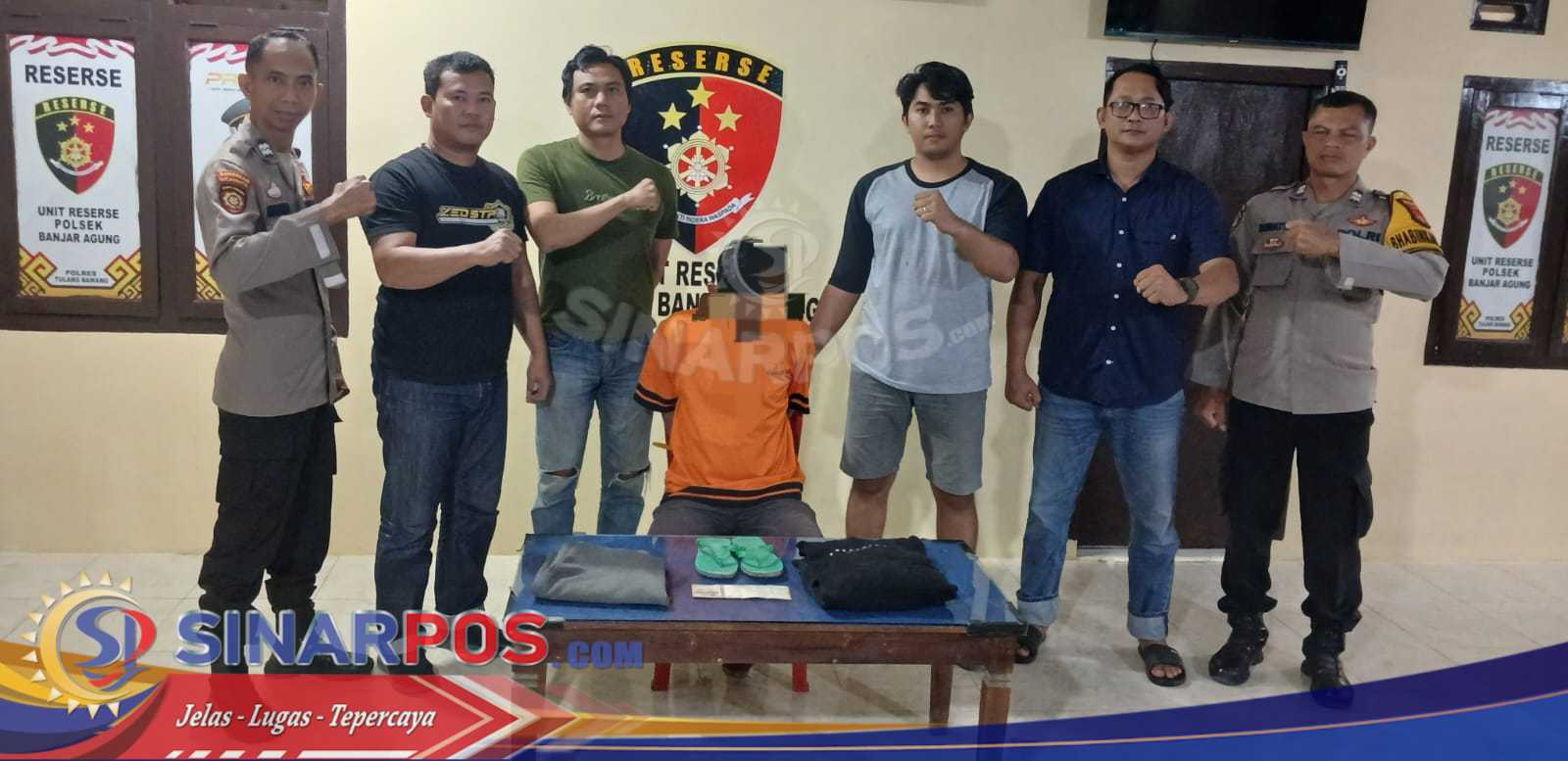 Gerak Cepat Polsek Banjar Agung! Pelaku Pencurian Motor Dan Penggelapan Uang Hasil Usaha Tahu Dibekuk Di Luar Provinsi