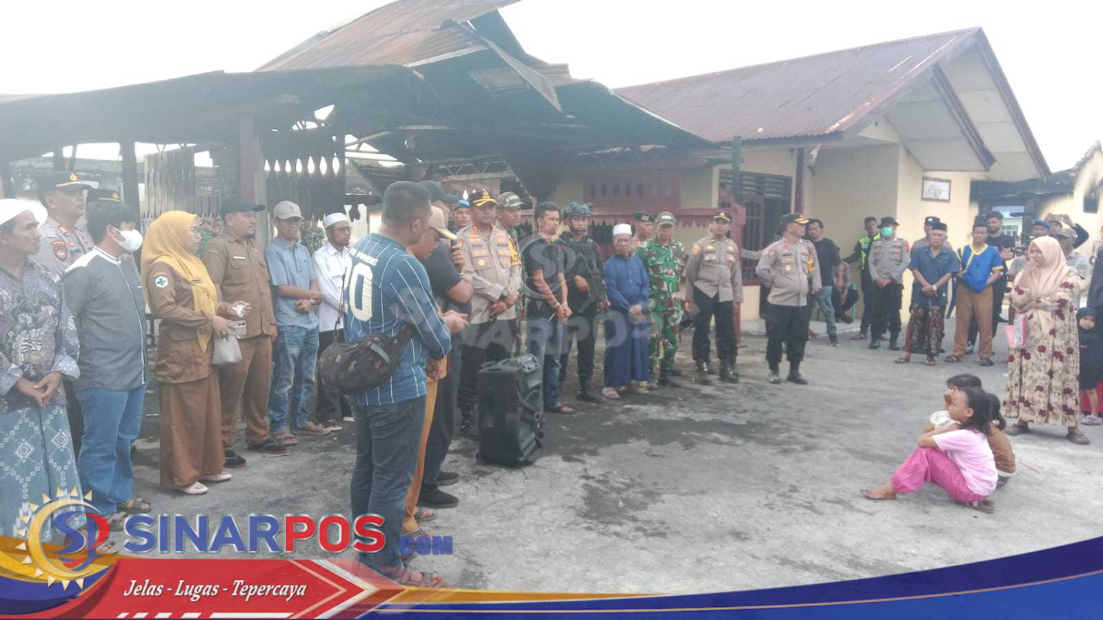 Polres Madina Amankan Kembali Terduga Bandar Narkoba yang Sempat Kabur, Kapolres Pimpin Dialog Bersama Warga