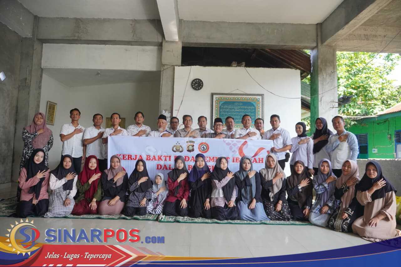 Lubuk Linggau Polda Sumatera Selatan memilih merayakannya dengan cara yang sederhana 