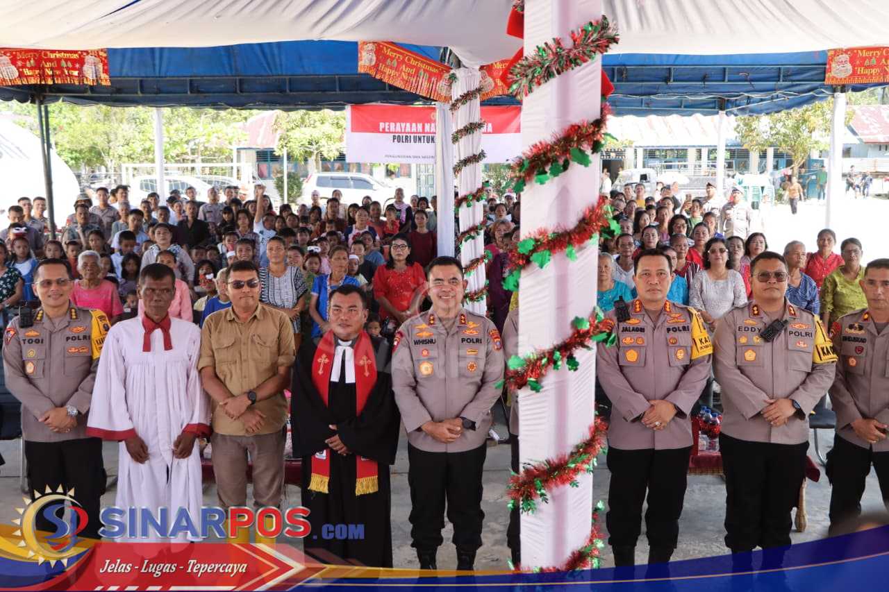 Kapolda Sumut Rayakan Natal Bersama Pengungsi Korban Bencana Alam di Tapteng, Hadirkan Penghiburan dan Harapan