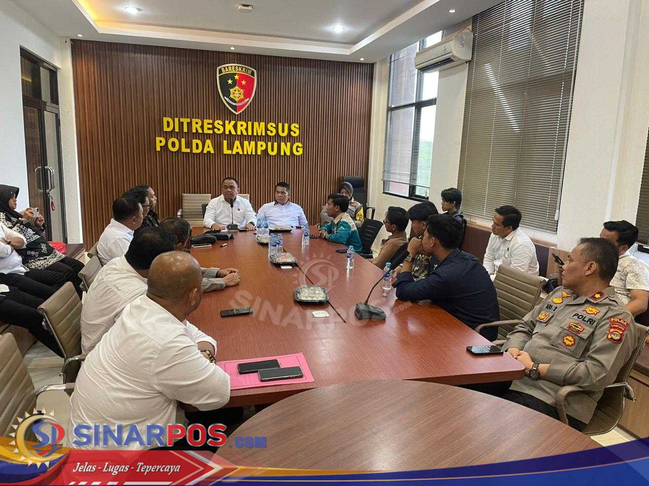 Polda Lampung Terima Audiensi Perwakilan Mahasiswa Perguruan Tinggi Lampung