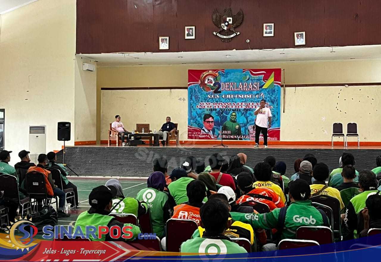 Ratusan Ojol Jabodetabek Ikuti Pendaftaran BPJS Ketenagakerjaan di Depok, Target 10 Ribu Peserta