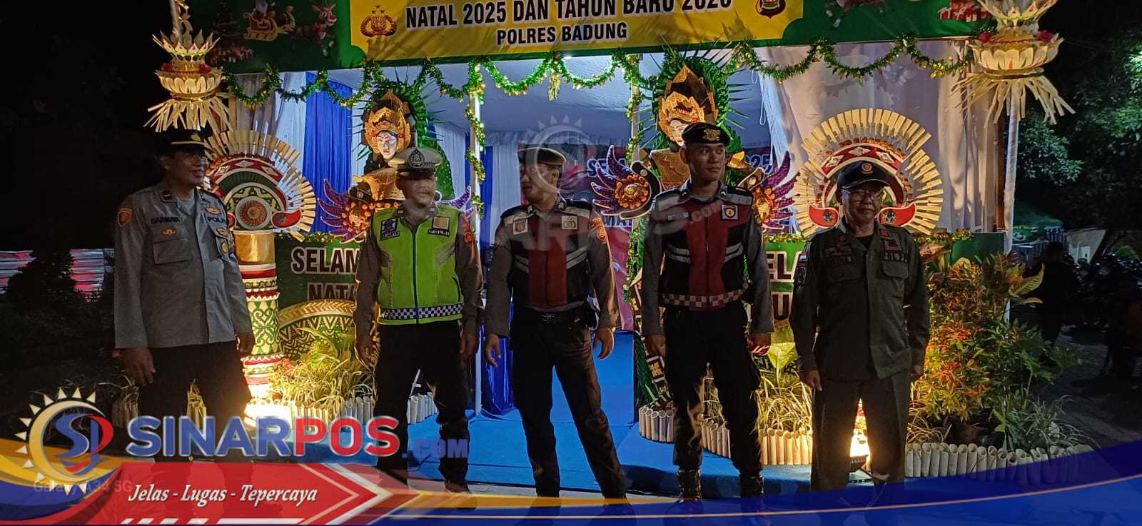 UKL Polsek Kuta Utara Tingkatkan Patroli Ciptakan Situasi Aman Jelang Natal Dan Tahun Baru