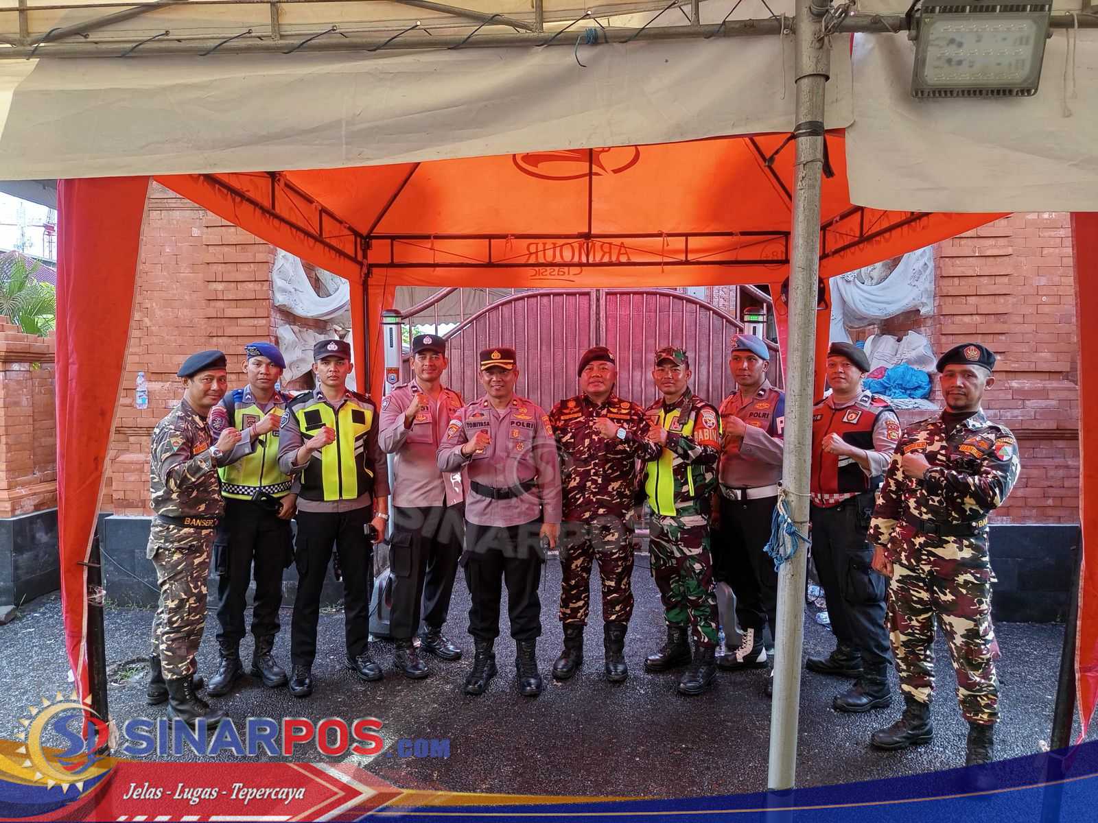 Bersinergi Bersama Polri, Banser Turut Jaga Kondusifitas Ibadah Natal 2025 di Katedral Roh Kudus