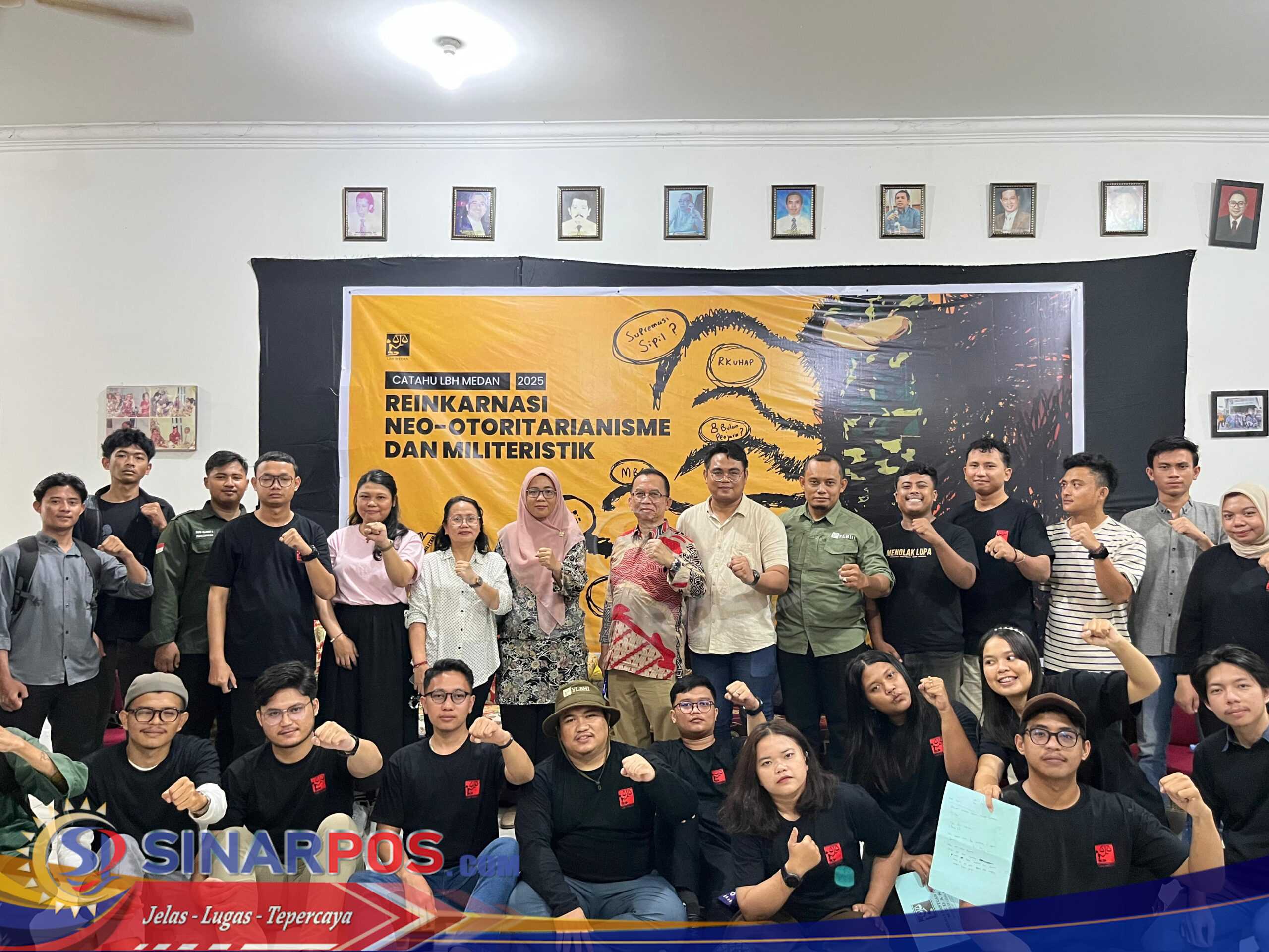 Catatan Akhir Tahun 2025!! LBH Medan Soroti Reinkarnasi Neo-Otoritarianisme dan Militerisme