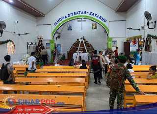Polda Sumut Perketat Pengamanan Gereja, Pastikan Ibadah Natal Berjalan Aman dan Kondusif