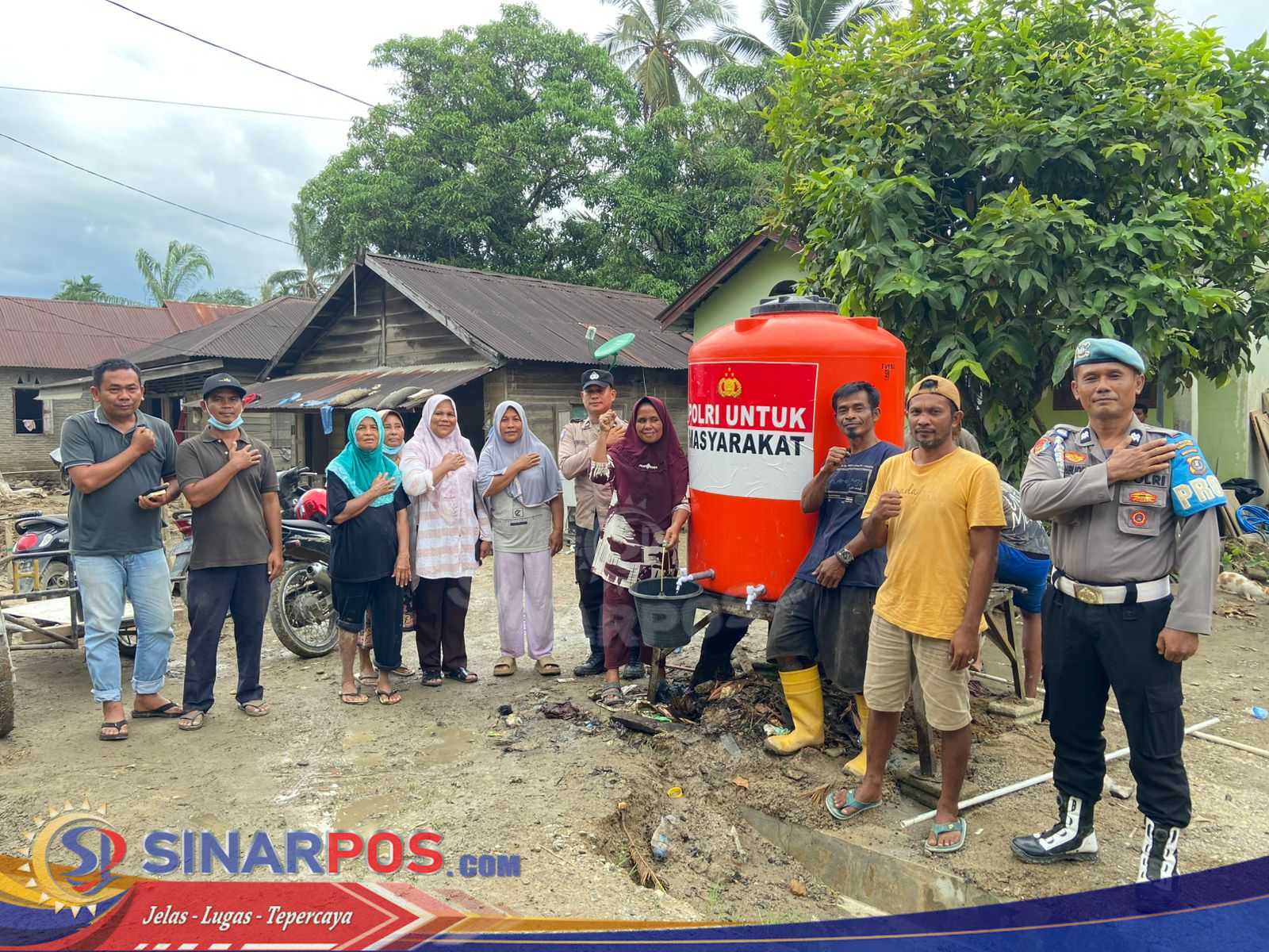 Kapolda Sumut Bangun Sumur Bor untuk Warga Sorkam, Wujud Kepedulian Polri Pulihkan Kehidupan Pascabanjir