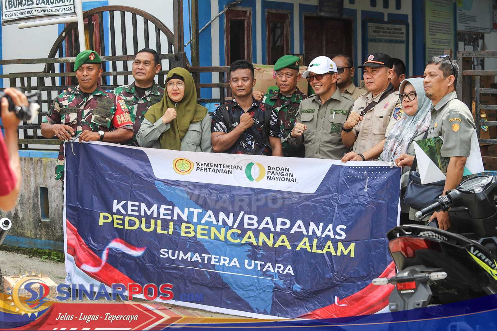 Pemkab Batu Bara Terima Bantuan Logistik Kementerian Pertanian untuk Warga Desa Benteng