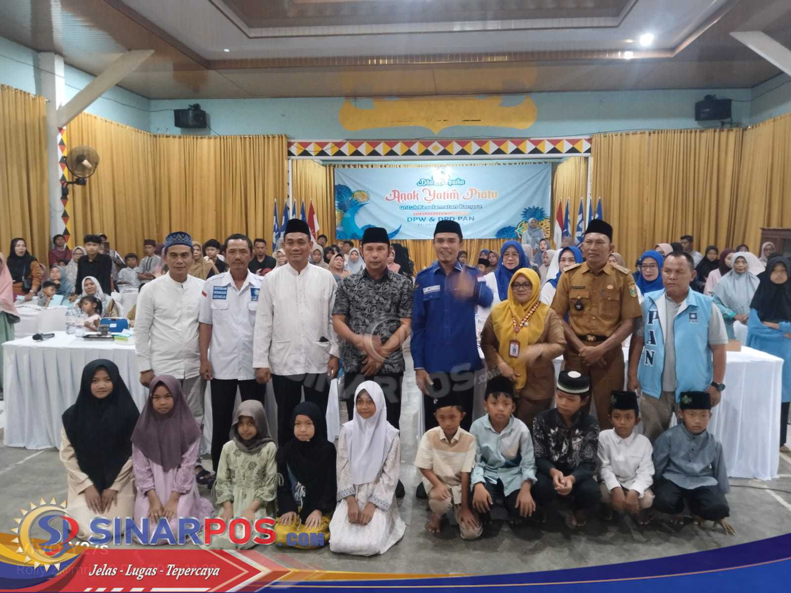 DPD PAN Tanggamus Mengadakan Do’a Bersama Anak Yatim Untuk Keselamatan Bangsa