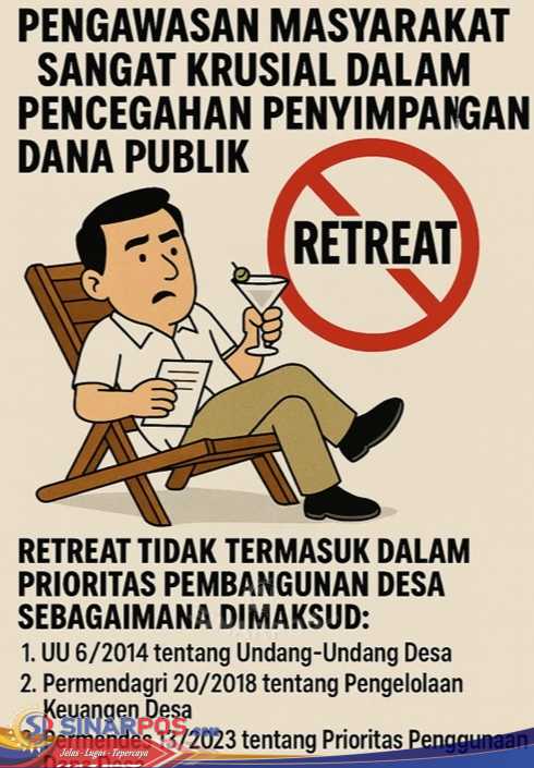 Kegiatan Retreat Kades, KMP Desak Inspektorat Purwakarta Lakukan Audit Investigasi