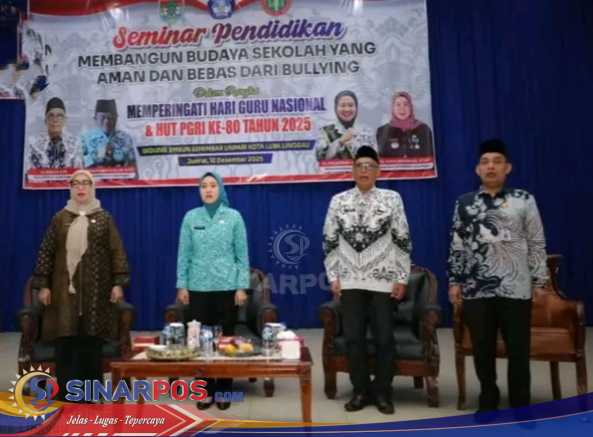 ‎Bunda Guru Lubuklinggau Buka Seminar Pendidikan, Dalam Rangka HGN dna HUT PGRI ke 80