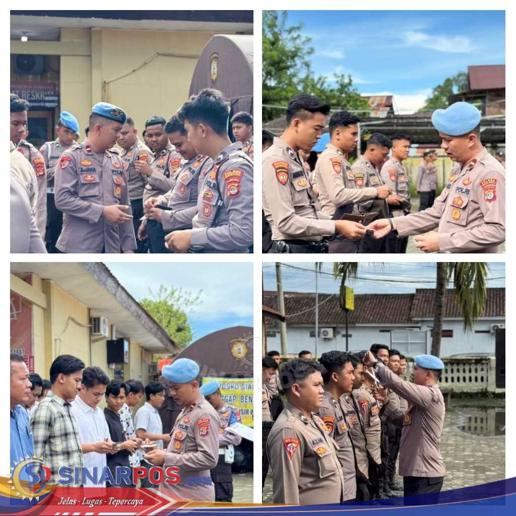 Sie Propam Polres Pesisir Barat Laksanakan Gaktiplin untuk Tingkatkan Kedisiplinan Personel