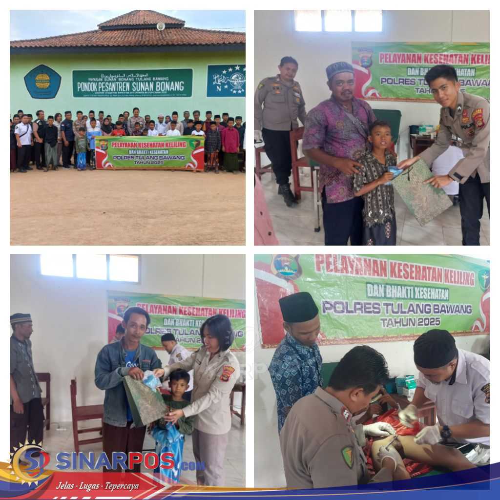 Sidokkes Polres Tulang Bawang Hadirkan Khitanan Massal Gratis, Wujud Nyata Polri Humanis Di Tengah Masyarakat