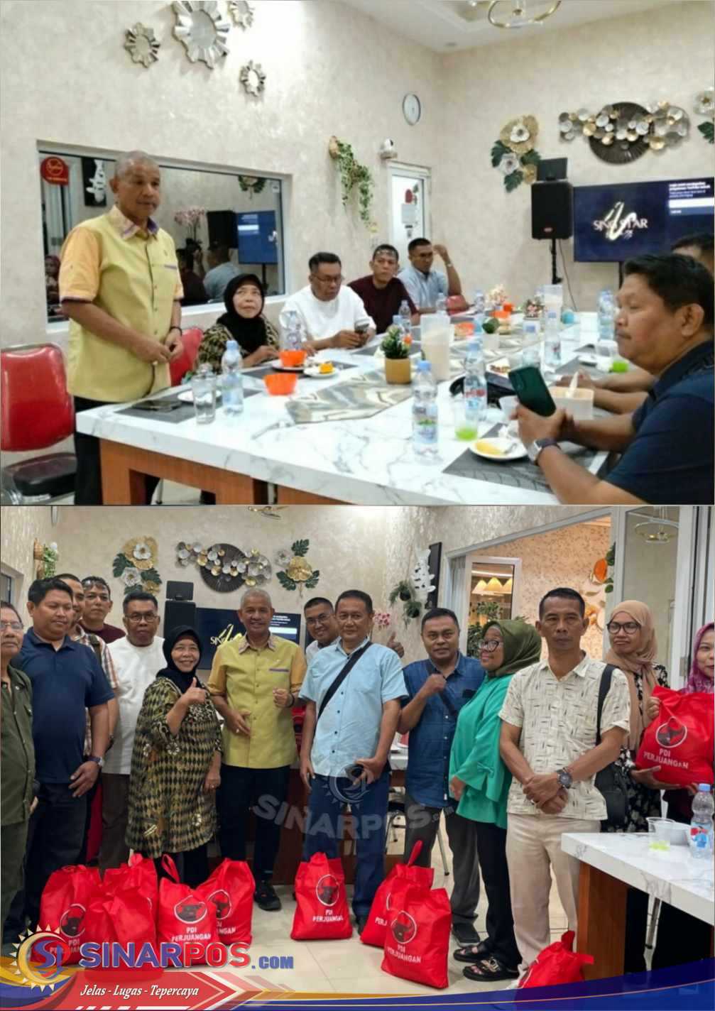 Wakil Ketua DPRD Sumut Sutarto Salurkan Bantuan Kepada Insan Pers Unit DPRD Sumut Terdampak Banjir di Medan