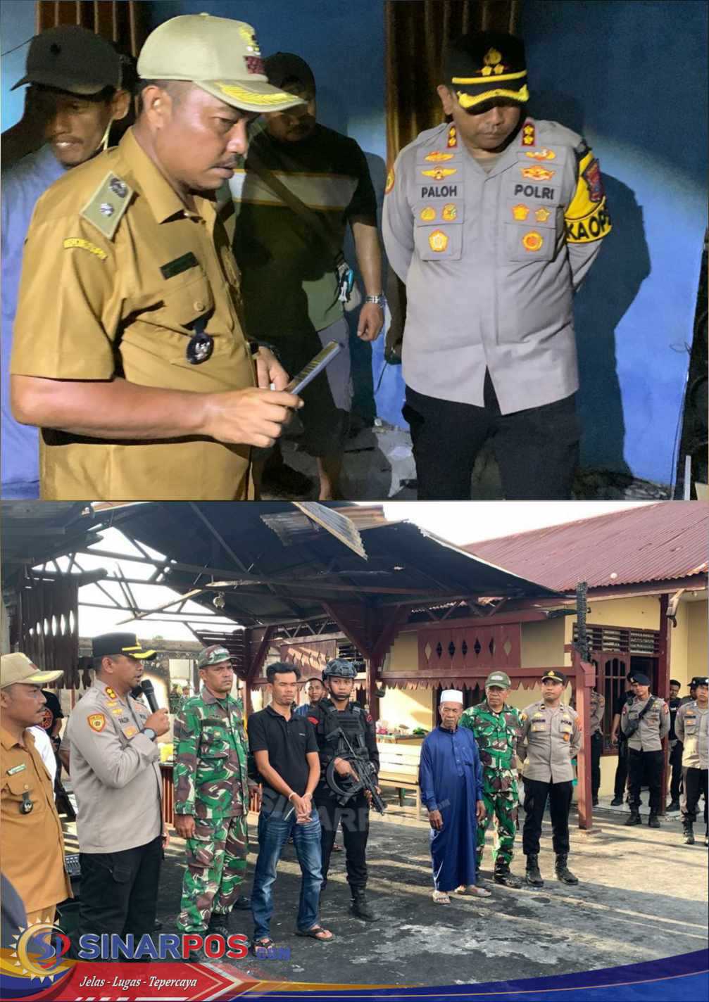 Tim Gabungan Lakukan Penggeledahan dan Penggerebekan Narkoba di Desa Singkuang I dan II