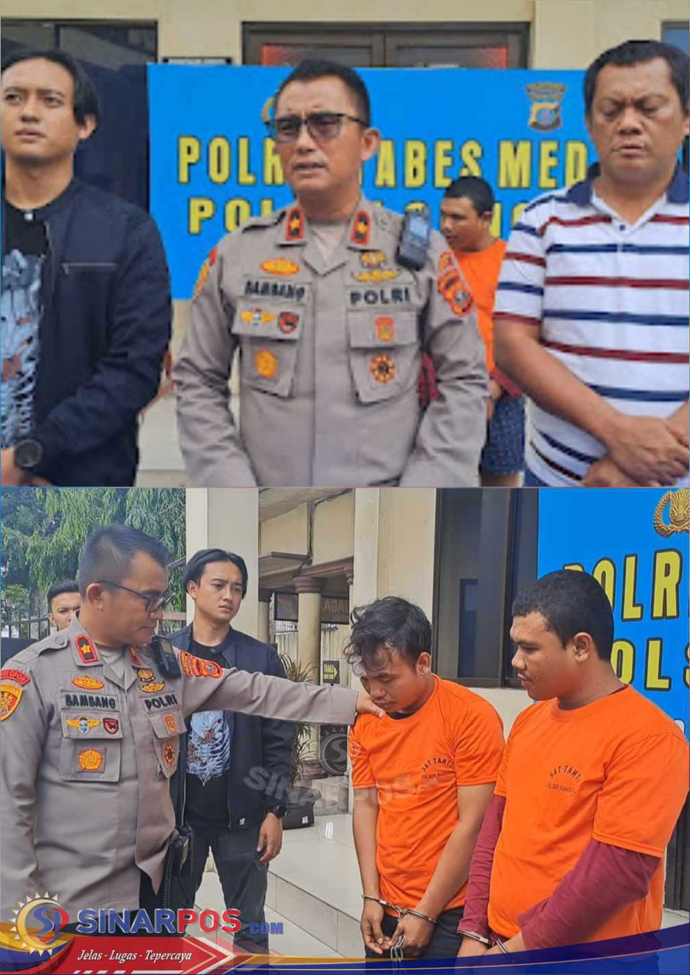 Polsek Sunggal Tangkap Residivis Specialis Jambret Kelompok Rentan, 2 Pelaku Curas Diringkus
