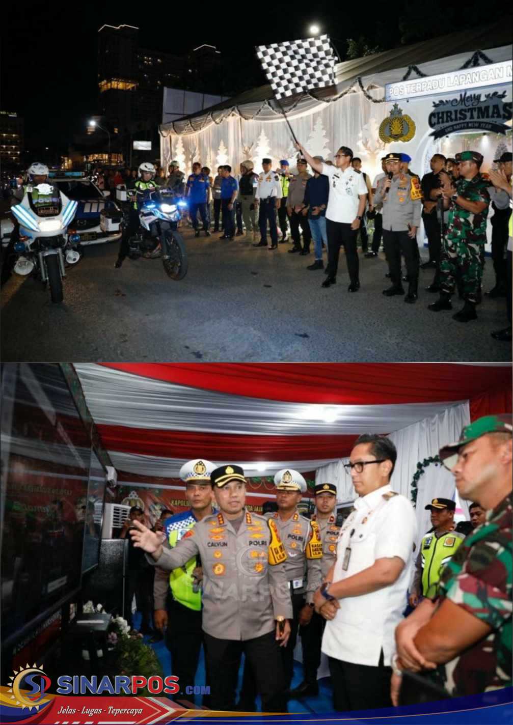 Kapolrestabes Medan Pimpin Patroli Skala Besar Malam Natal, Jean Calvijn: Personel Gabungan Siaga 24 Jam di Gereja-gereja, Mall, Terminal dan Titik-titik Rawan