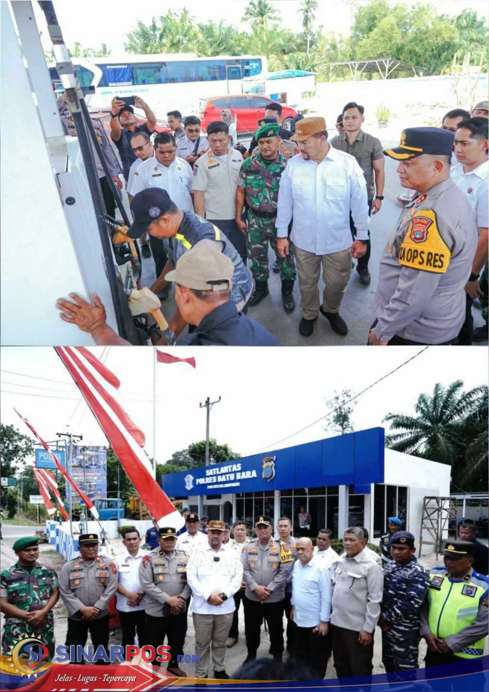 Jelang Nataru!! Bupati Batubara Tinjau Ketersediaan Bahan Pokok, BBM, Elpiji dan Pospam