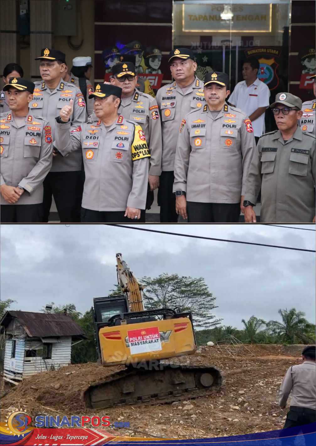 21 Alat Berat Dikerahkan, Wakapolri Percepat Penanganan Bencana di Sumut