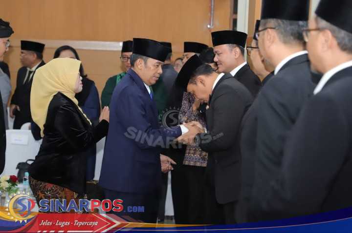 57 Pejabat KePemerintahan  Kota Cimahi Di Lantik Dan Di Sahkan Oleh Walikota Cimahi Ngatiyana 