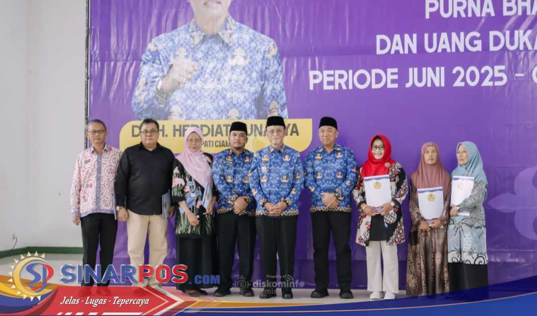 Pemkab Ciamis Salurkan Uang Kadeudeuh Purna Bhakti dan Santunan Duka Periode Juni–Oktober 2025