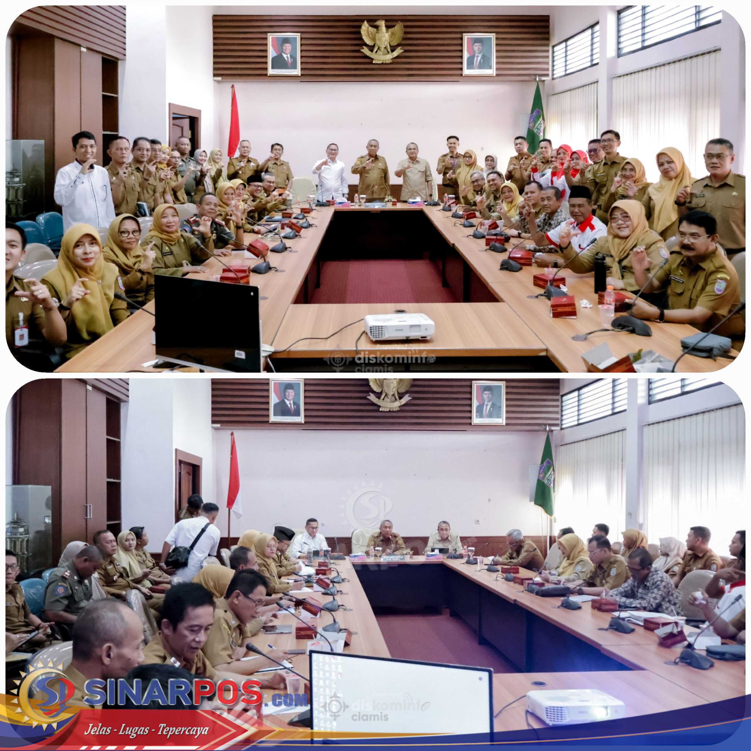 FGD KDMP–MBG, Pemkab Ciamis Perkuat Sinergi Pangan Lokal untuk Program Nasional