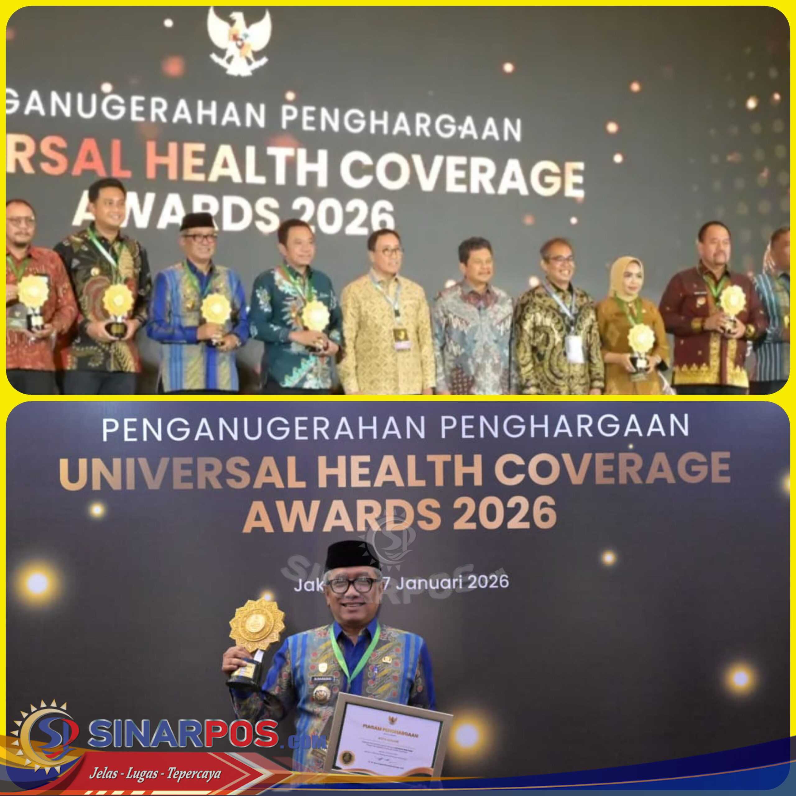 Kota Banjar Raih UHC Award 2026, Bukti Konsistensi Jaminan Layanan Kesehatan Warga
