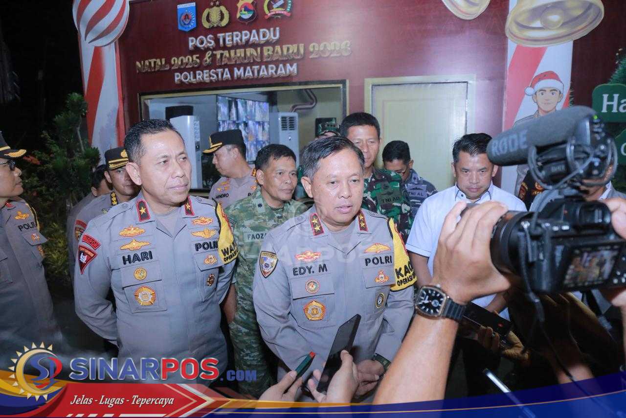 Malam Tahun Baru di NTB Aman dan Kondusif, Kapolda Apresiasi Sinergi Semua Pihak Malam Tahun Baru di NTB Aman dan Kondusif, Kapolda Apresiasi Sinergi Semua Pihak