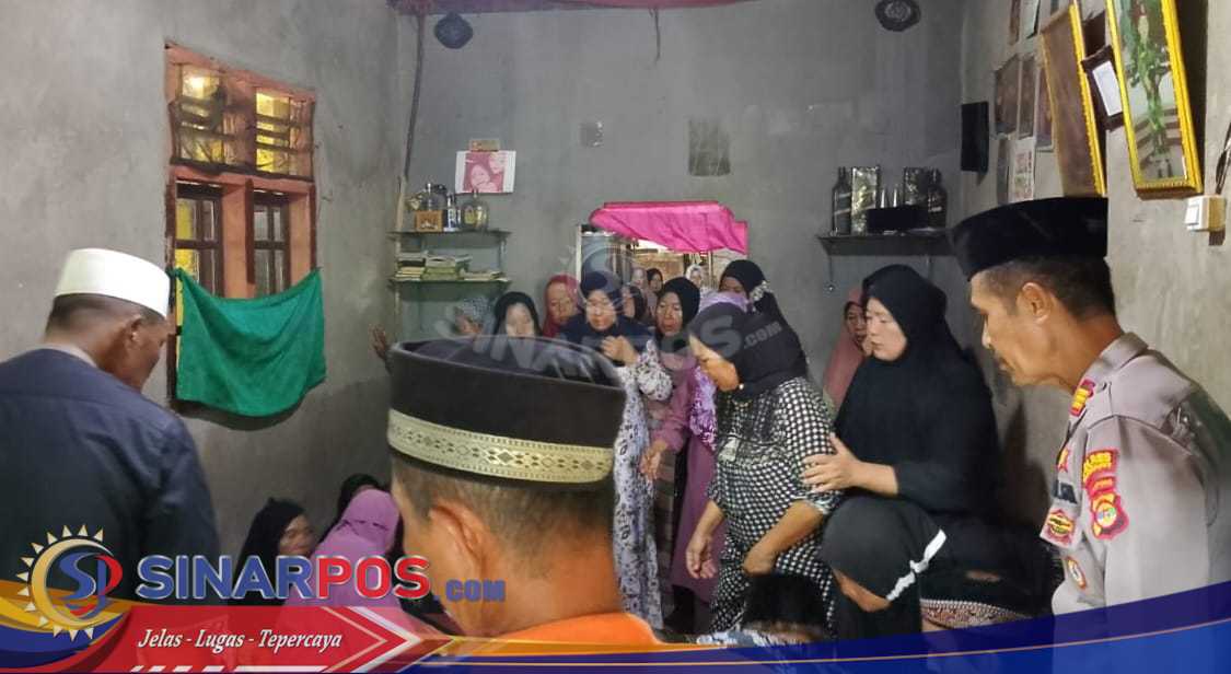 Polres Tanggamus Takziah ke Rumah Duka Korban Tenggelam di Way Lalaan