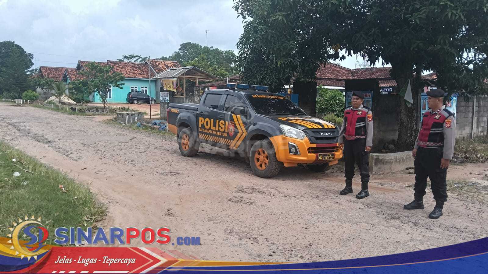 Patroli Kota Presisi Samapta Polres Tulang Bawang Menggila, Polisi Turun Langsung Sapa Warga dan Sikat Potensi Kriminalitas