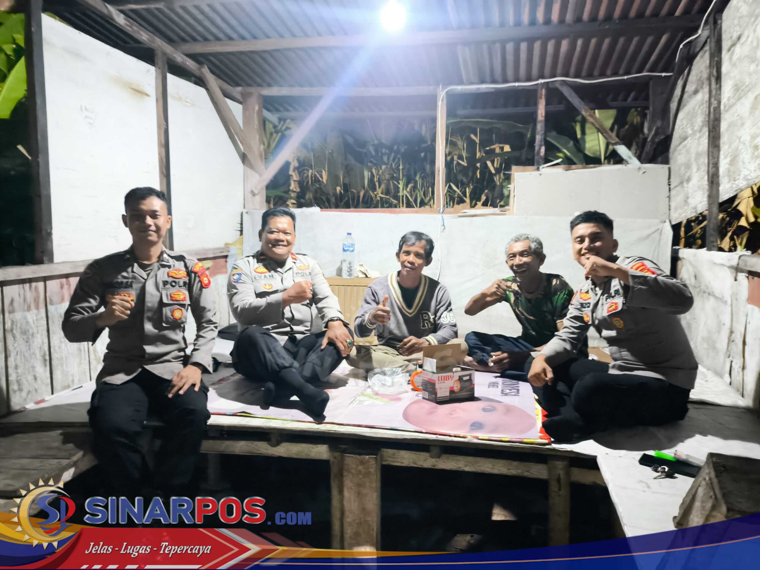 Upaya menciptakan situasi kamtibmas yang kondusif di pemukiman warga 