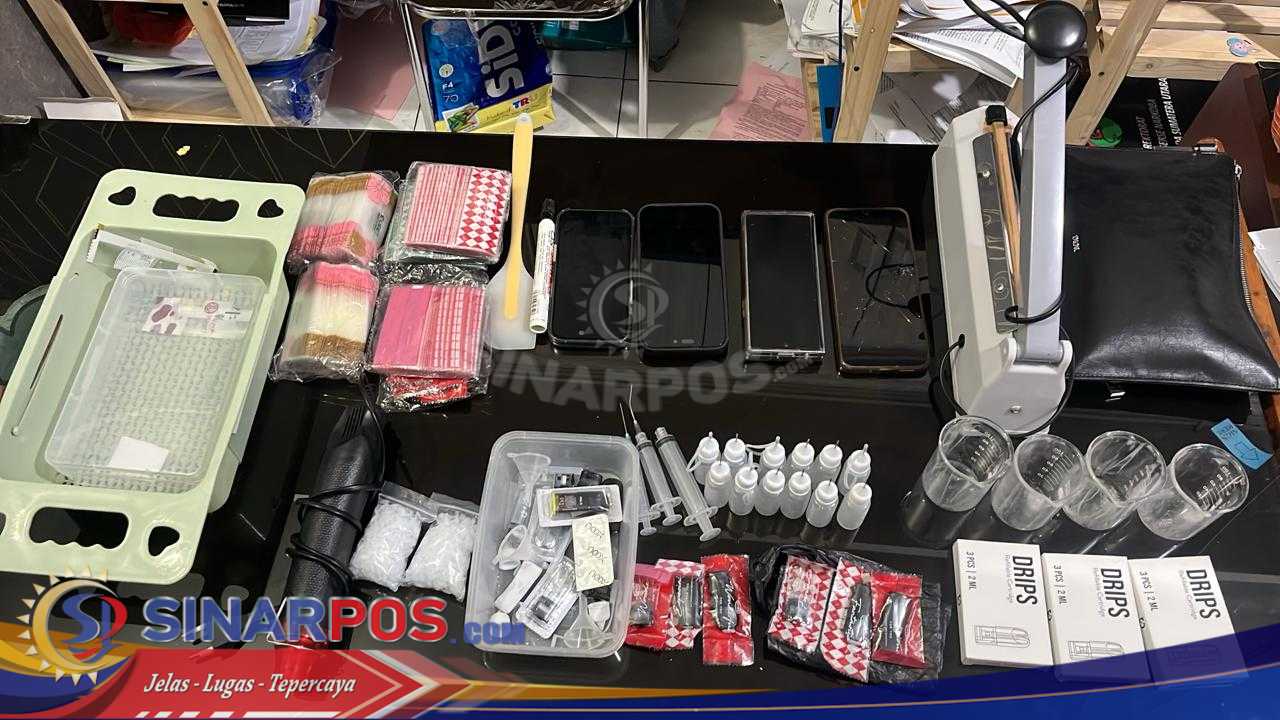 Polda Sumut Ungkap Peredaran Liquid Vape Diduga Mengandung Narkotika, Empat Orang Diamankan