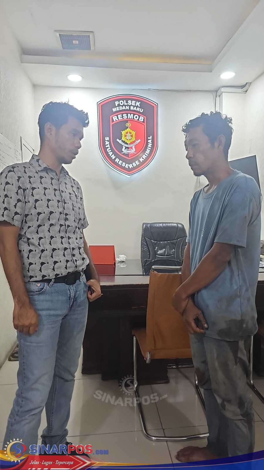 Polsek Medan Baru Kembali Berhasil Ungkap Kasus Curat di Ex Carrefour Jalan Jamin Ginting, 1 Pelaku Diringkus