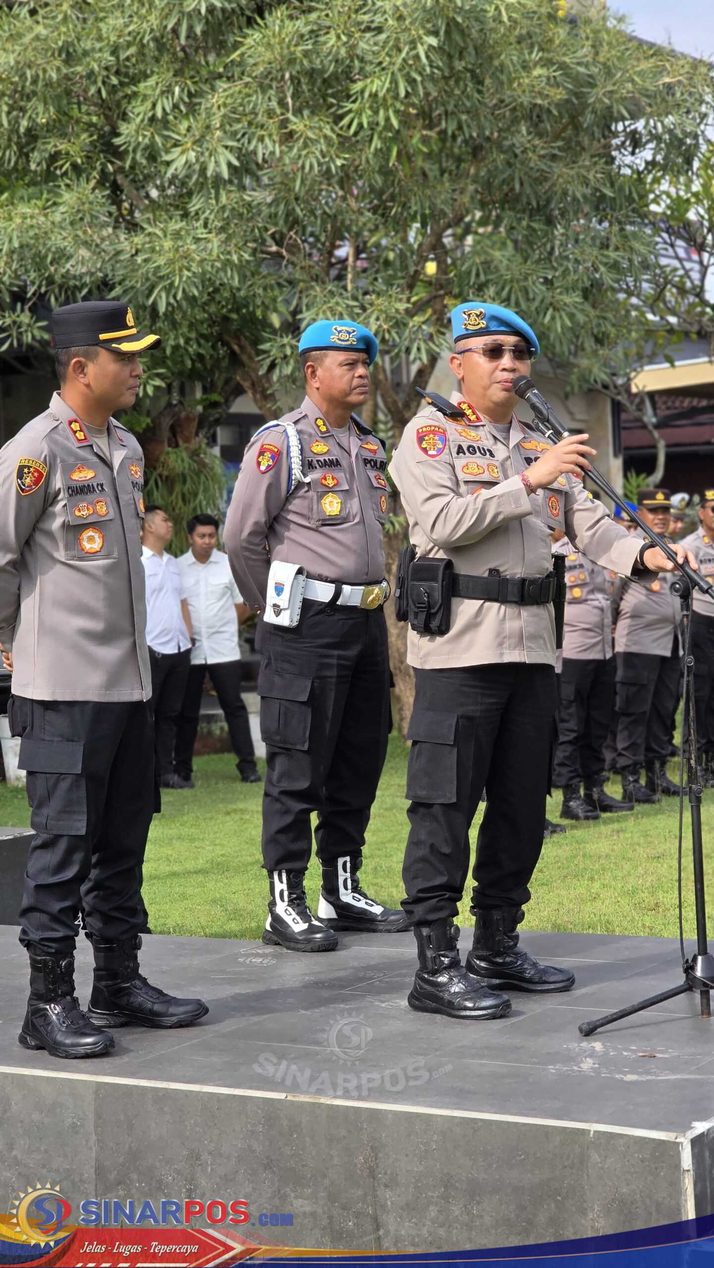 Bidpropam Polda Bali Gelar Gaktibplin di Polres Gianyar, Lima Personel Terjaring Pelanggaran Ringan