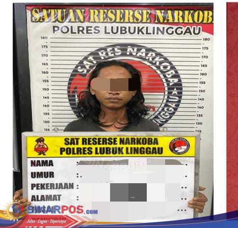 Kapolres Lubuk Linggau AKBP Adithia Bagus Arjunadi, melalui Kasat Resnarkoba berhasil menangkap pengedar narkoba