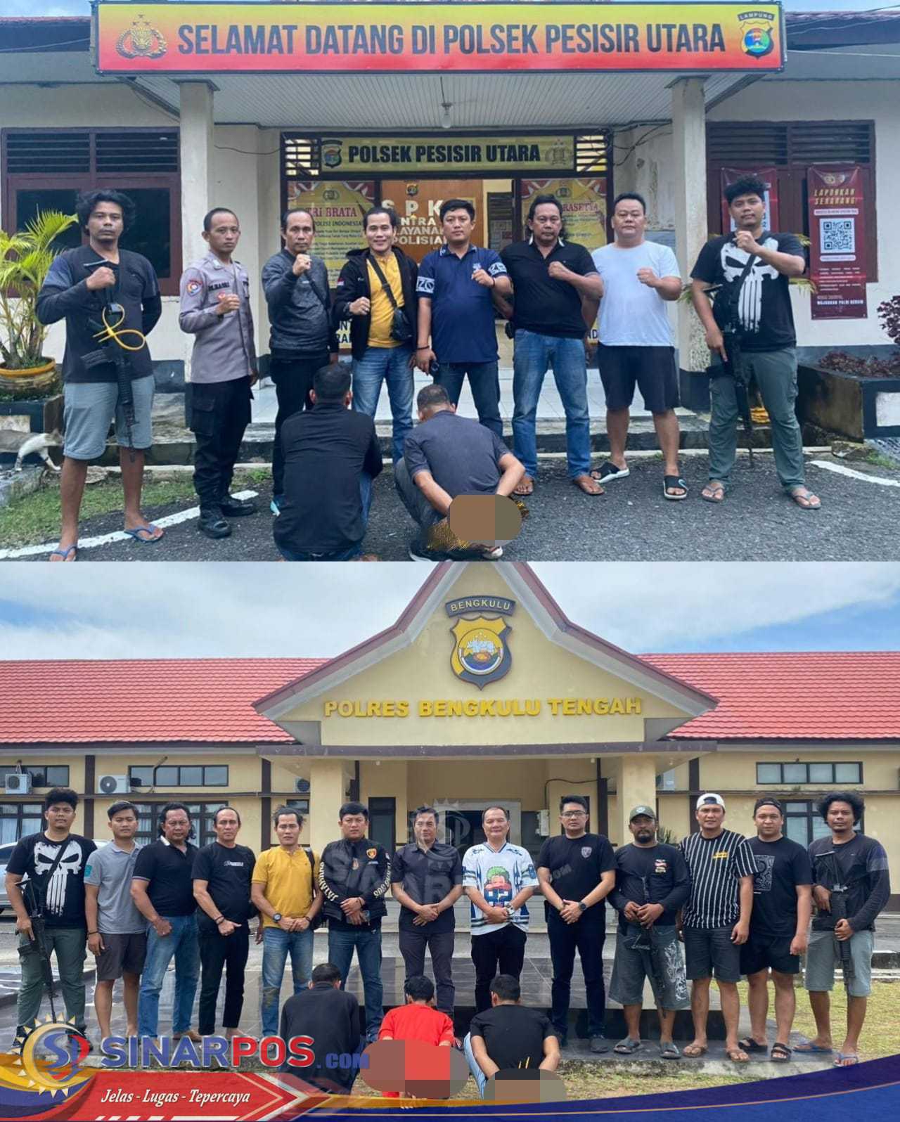 POLRES PESISIR BARAT UNGKAP KASUS CURAT LINTAS PROVINSI