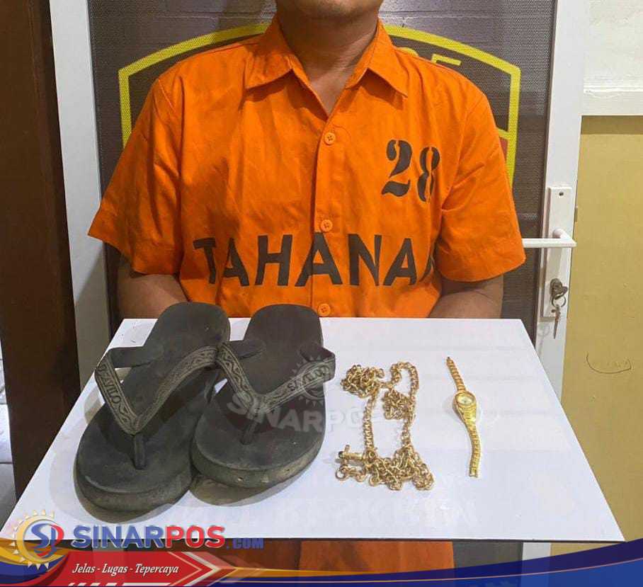 Gercep, Unit Reskrim Polsek Sibolga Sambas Tangkap Pelaku Curat