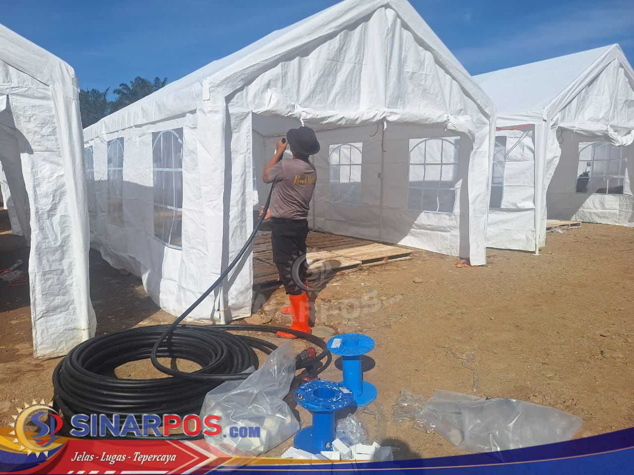 Polda Sumut Gerak Cepat Pulihkan Batang Toru Pasca Banjir dan Longsor, 61 Tenda HUNTARA Kini Teraliri Listrik