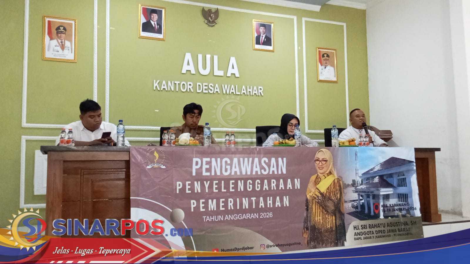 Anggota DPRD Jabar Sri Rahayu Kembali Gelar Pengawasan Penyelenggaraan Pemerintah Tentang Desa Wisata‎