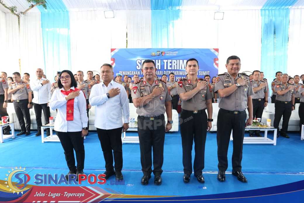 Kapolda Sumut Pimpin Serah Terima Penanganan Perkara ke Ditres PPA dan PPO, Tekankan Pendekatan Humanis dan Profesional