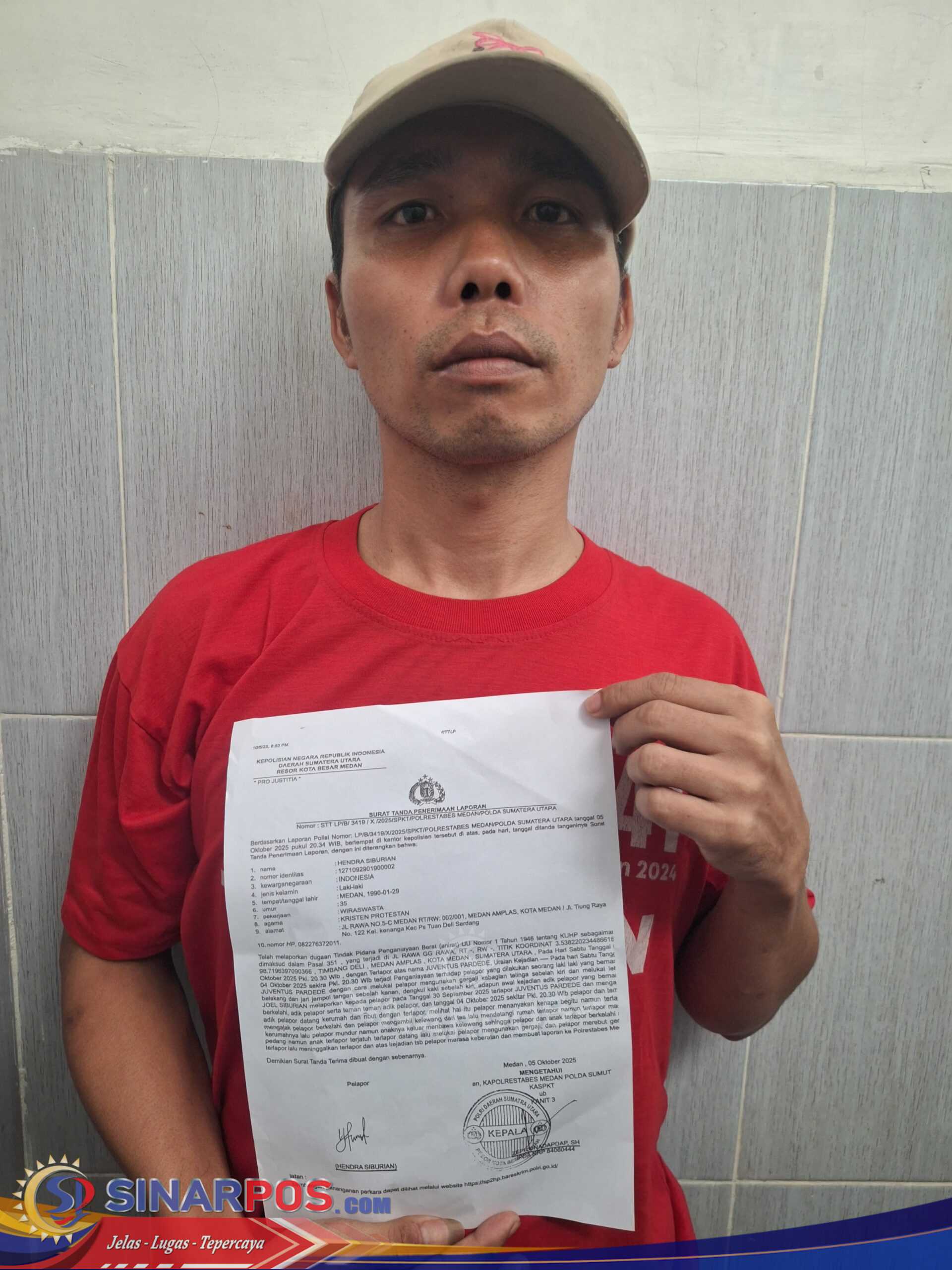 Sulitnya Mencari Keadilan di Polrestabes Medan, Pelaku Kasus Penganiayaan Masih Berkeliaran