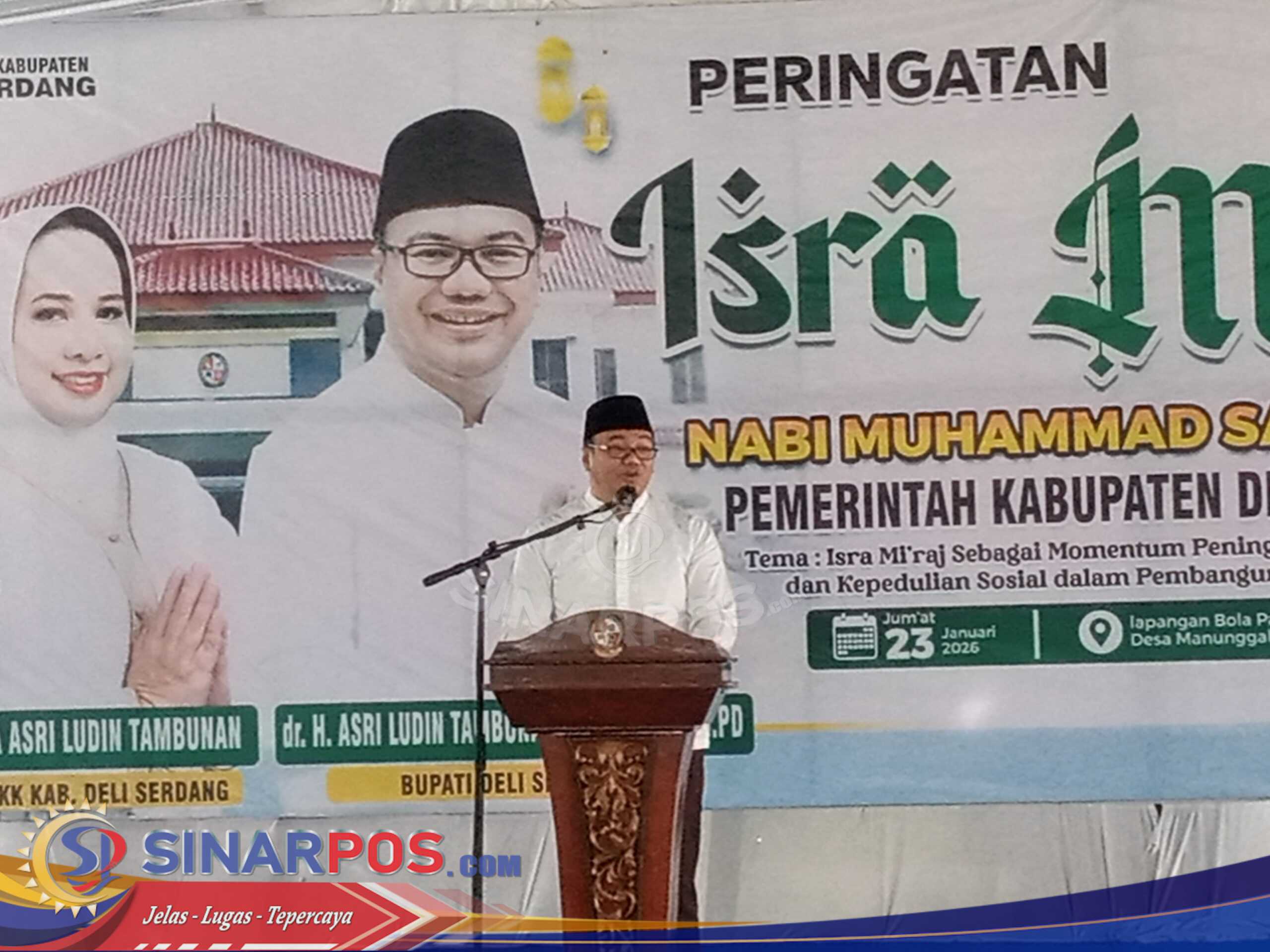 Peringatan Isra Mikraj Nabi Muhammad SAW 1447 H Agenda Besar Pertama di Labuhan Deli