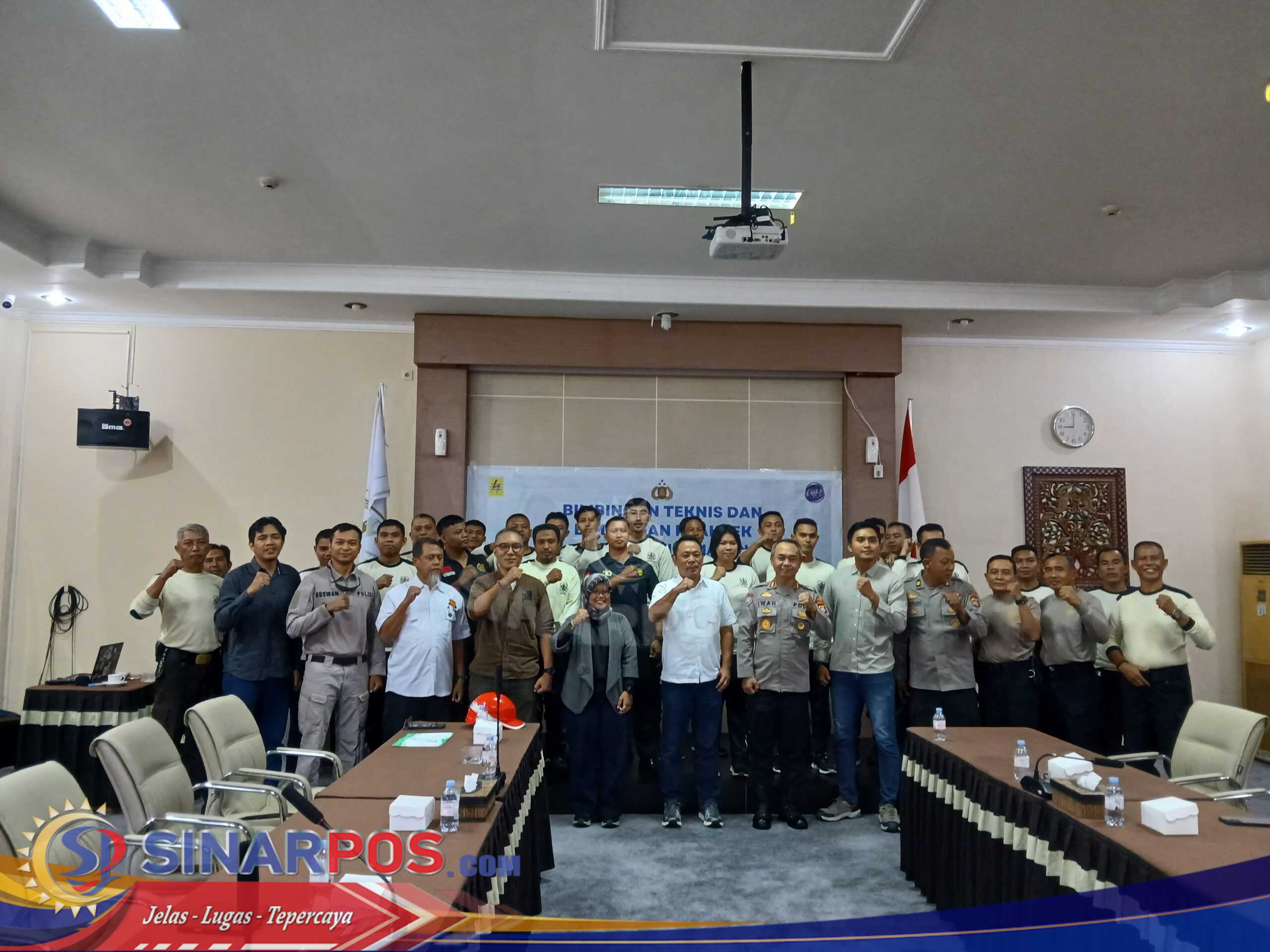 Polda NTB Tingkatkan Profesionalisme Satpam PLN melalui Pembinaan Teknis