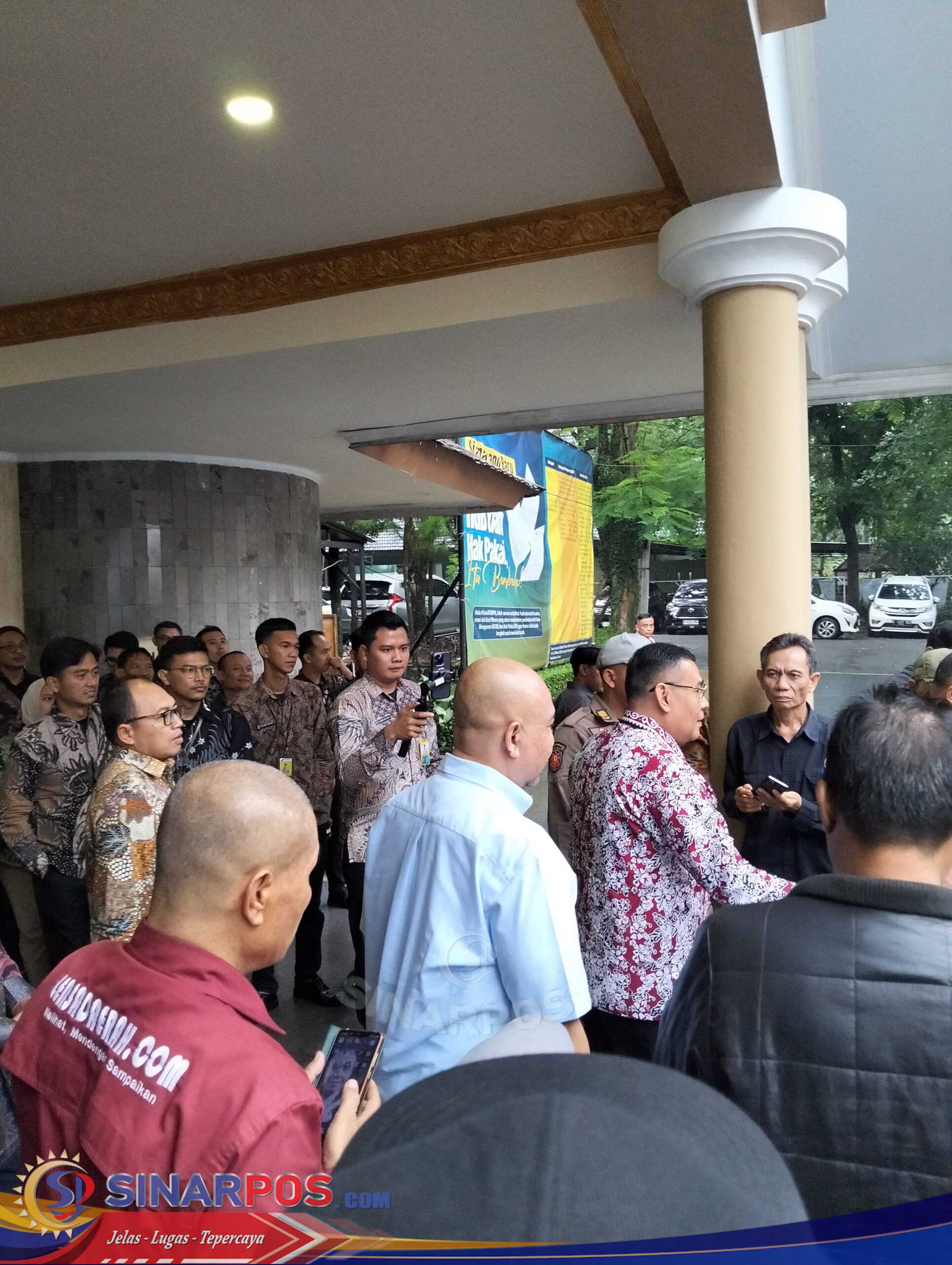 Kunjungan kerja Wamen ke ATR BPN Kantor Pertanahan Kabupaten Bandung