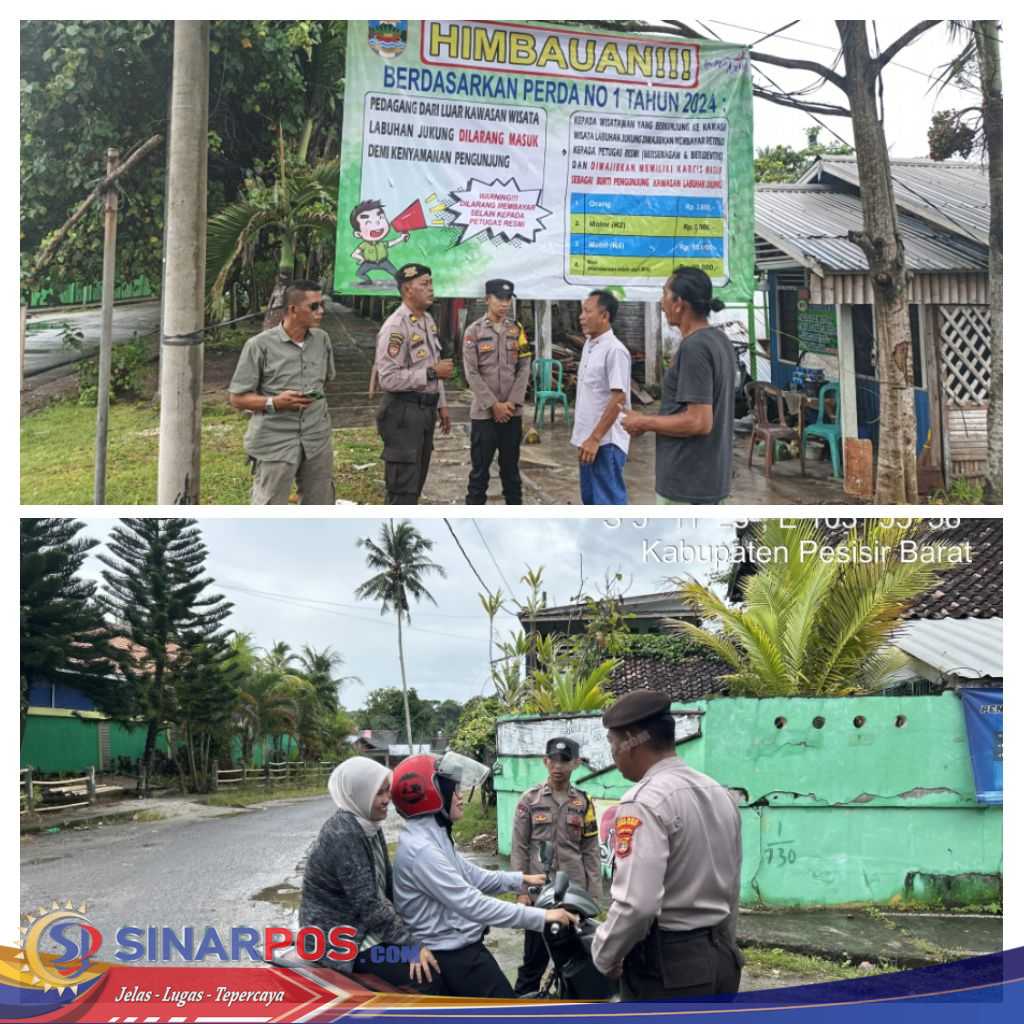 Operasi Lilin Krakatau Berakhir, Polres Pesisir Barat Tetap Siagakan Personel di Tempat Wisata