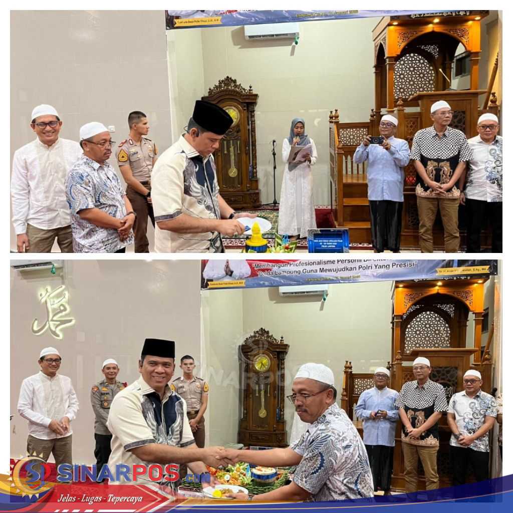 Syukuran 80 Tahun Intelijen Polri, Ditintelkam Polda Lampung Gelar Yasinan dan Santuni Anak Yatim