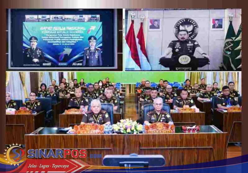 Jaksa Agung RI Gelar Rakernas 2026, Perkuat Integritas dan Akuntabilitas.