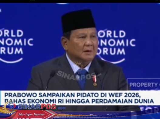 Pidato Presiden Prabowo di WEF 2026, Perkuat Citra Ketahanan Ekonomi Indonesia