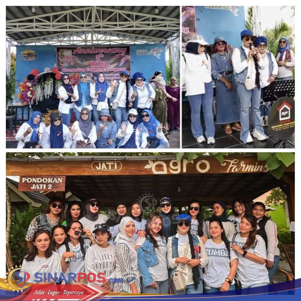 Komunitas Dangdut Lampung (KDL) Gelar Anniversary Yang Ke-2 di Cafe Jati Agro Fram