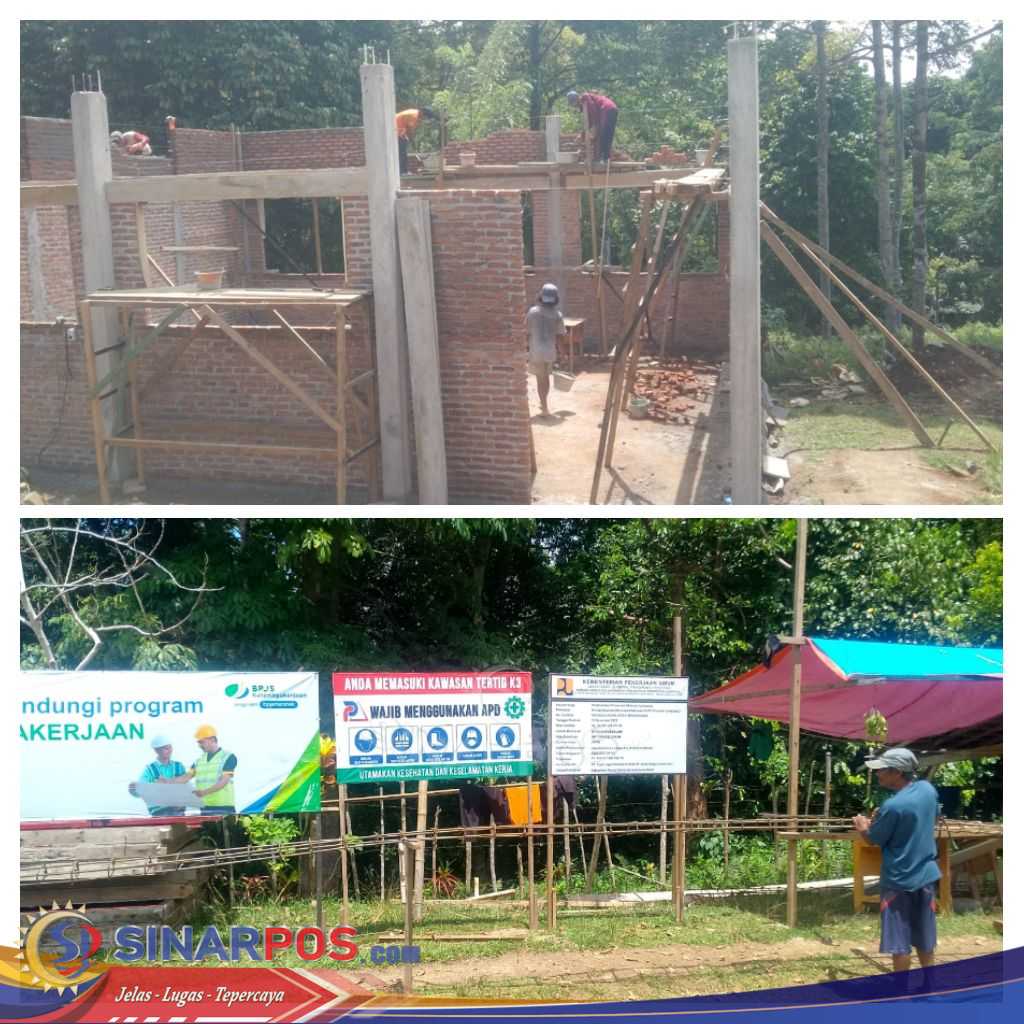 Sungguh Miris !! Pekerja Proyek Madrasah MTSS Darusalam Kec Karya Penggawa Yang Bernilai Milyaran Tidak Mematuhi K3